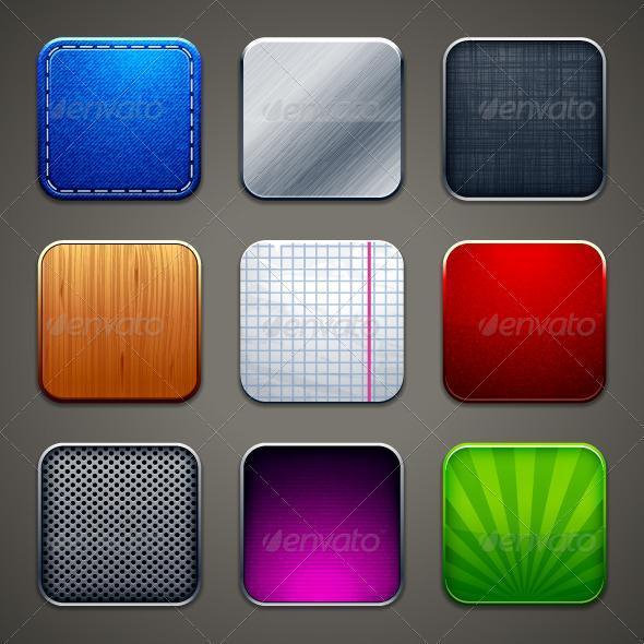 iOS App Icon Backgrounds iOS App Icon Backgrounds