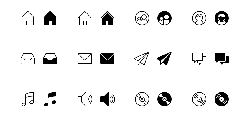 iOS Tab Bar Icons