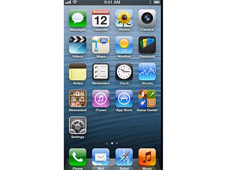 iPhone 5 Home Screen Icons