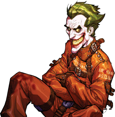 Joker Straight Jacket Cartoon