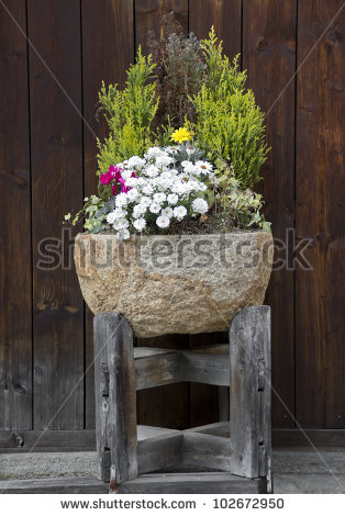 Large Plant Pot Flower Arrangements