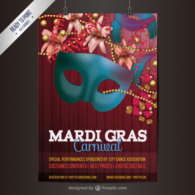 Mardi Gras Vector Free Download