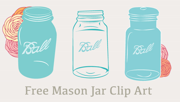 Mason Jar Clip Art Free