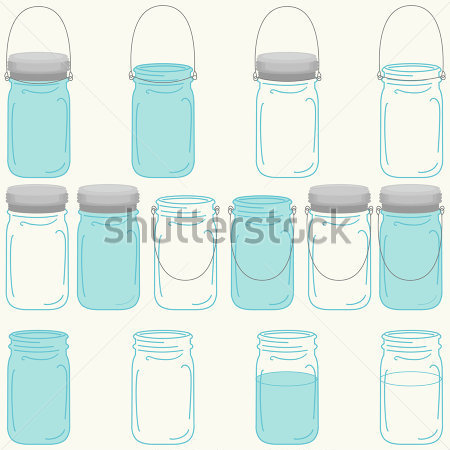 Mason Jar Clip Art