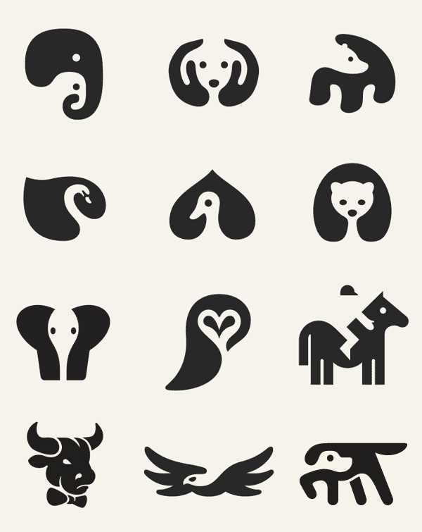Negative Space Animals Negative Space Animals