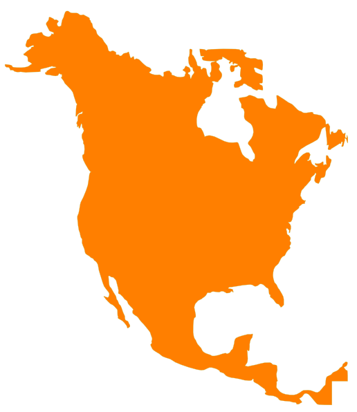 North America Map Clip Art