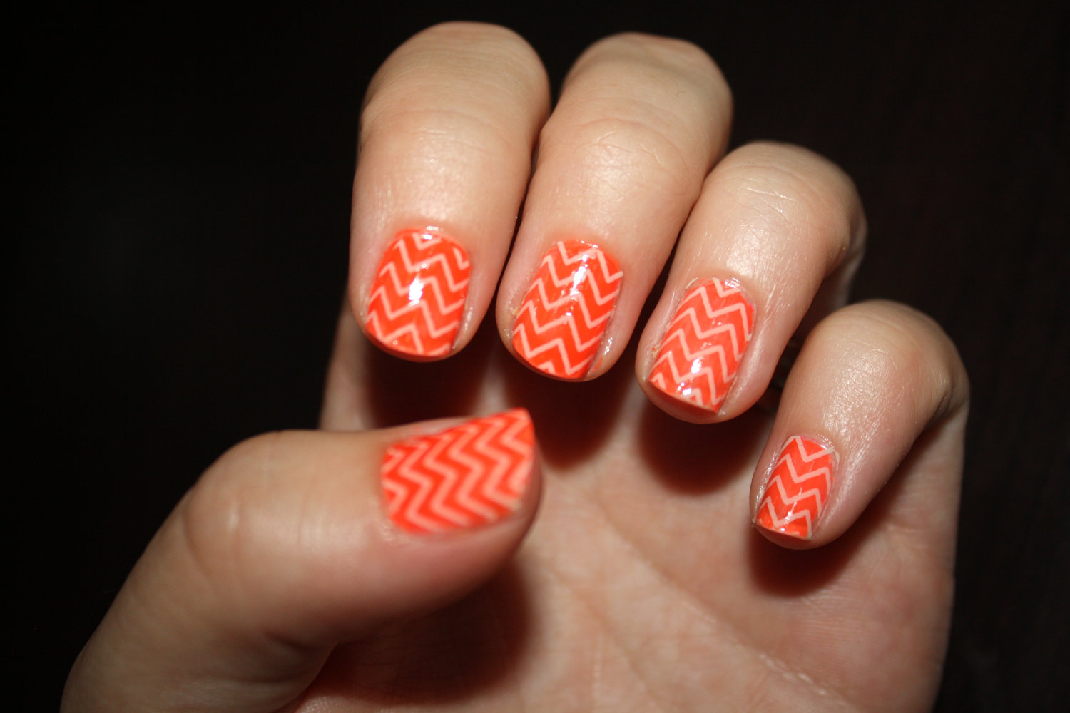 16 Orange Nail Designs With Color Images