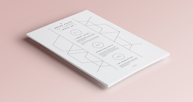 Paper Mock Up Psd Free Paper Mock Up Psd Free
