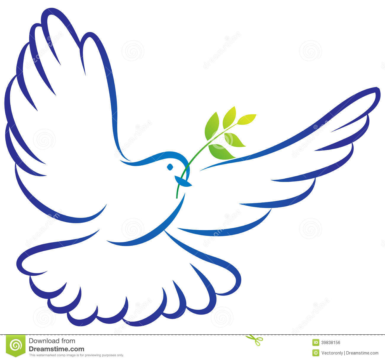 Peace Dove Clip Art Free