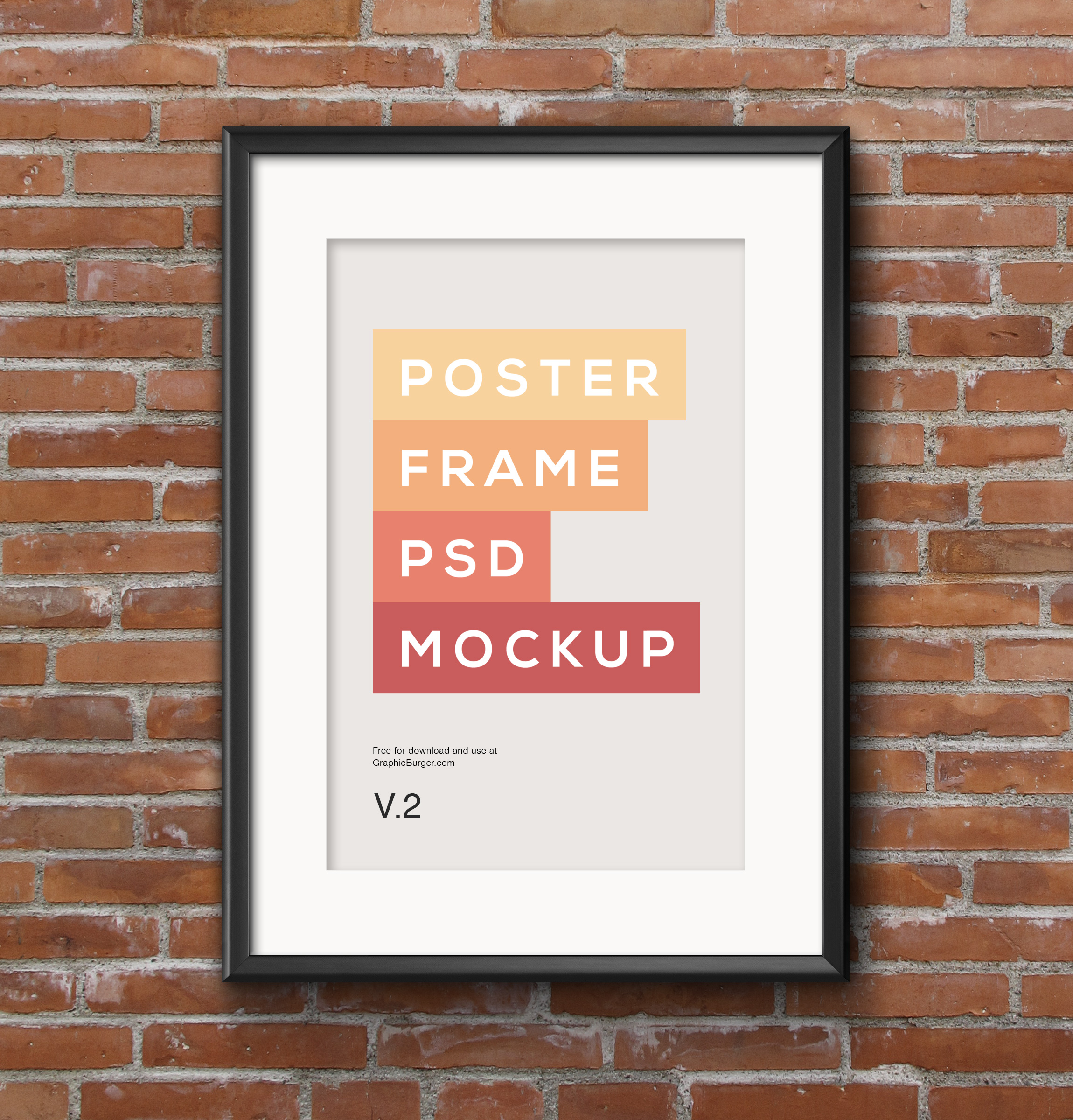 19 Free Frame Mockup PSD Images