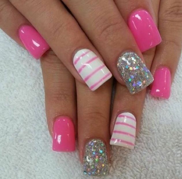 Pink Nail Designs 2014