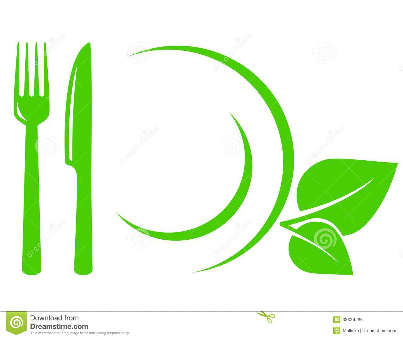 Plate Fork Knife Icon
