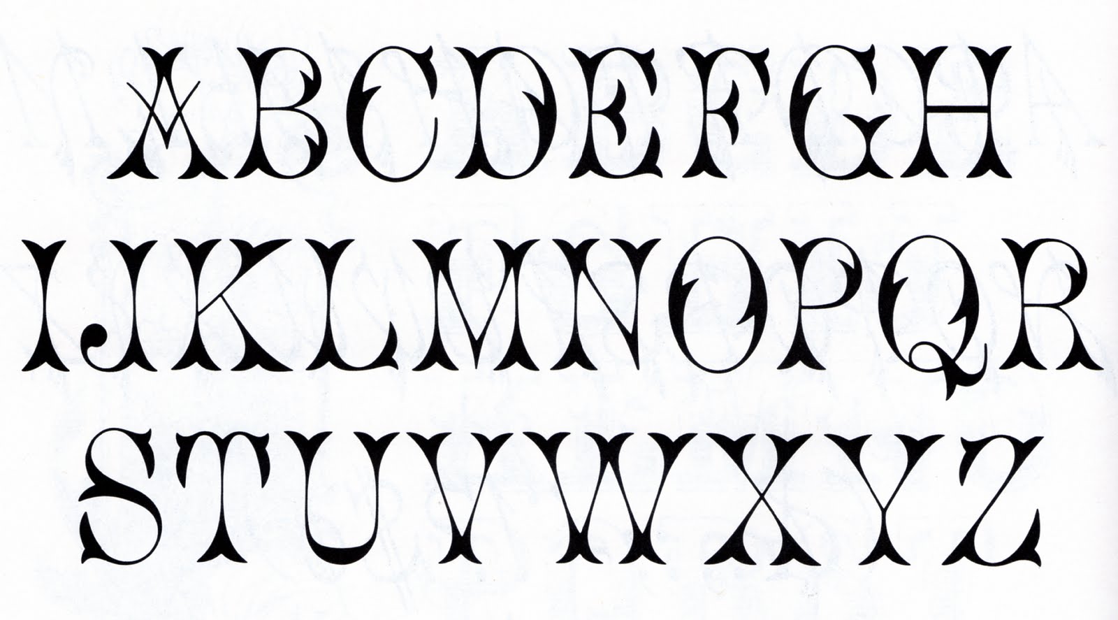 printable alphabet letter fonts_189178