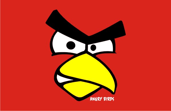 Red Angry Bird Face