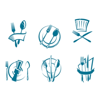 Restaurant Icons Vector Free