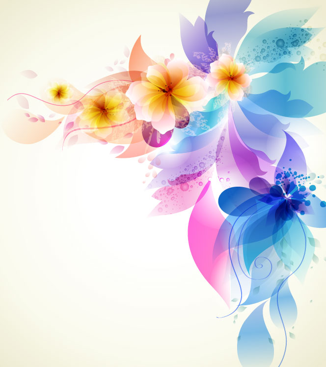 Romantic Flower Background Free Download