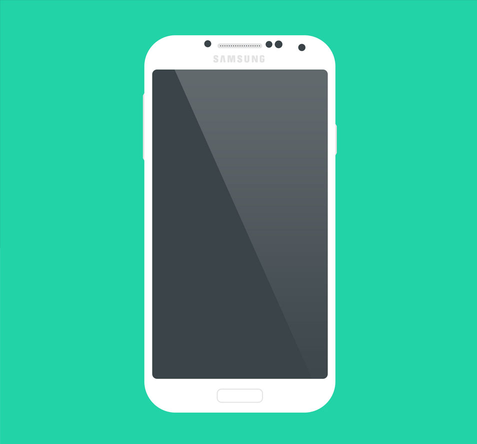 Samsung Galaxy Phone Template