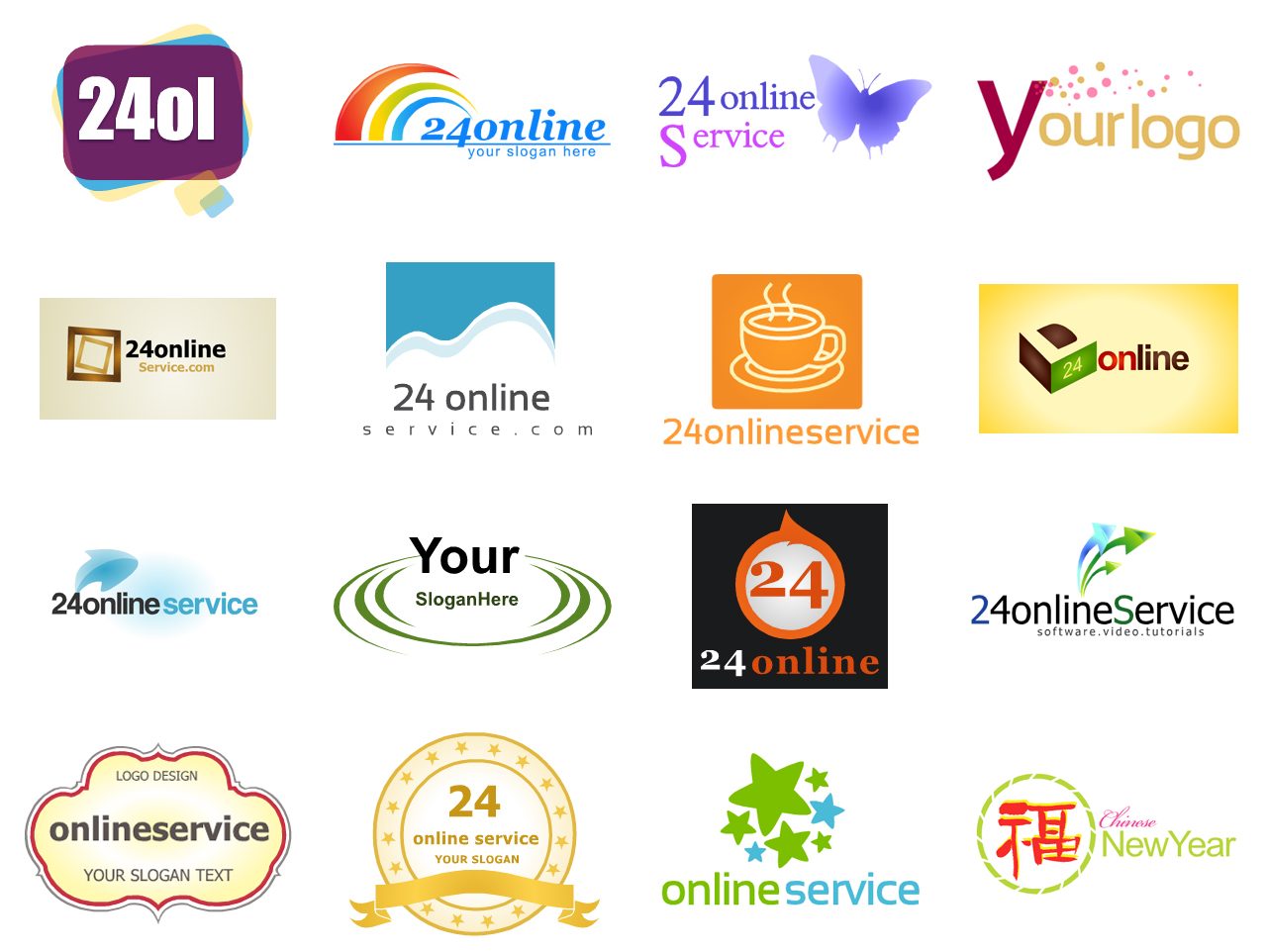 Service Professional Logo Design