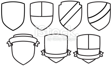 Shield Vector Template Shield Vector Template