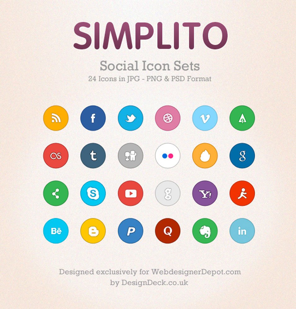 Social Media Icons Free