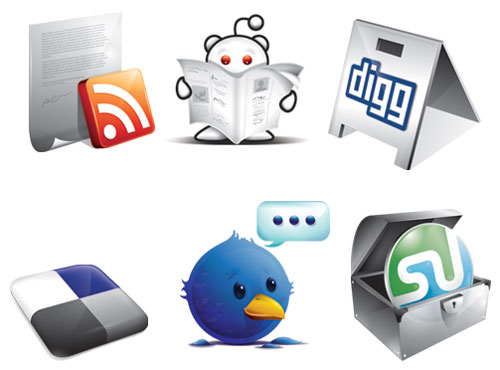 Social Media Web Icons Free