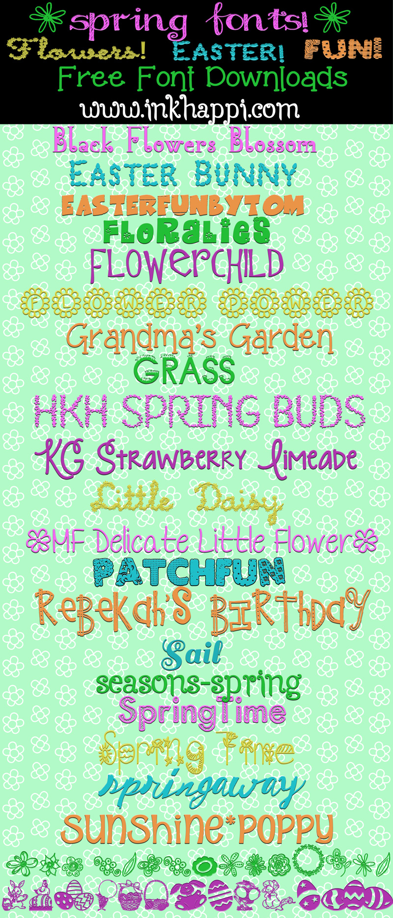 Spring Fonts Free Download