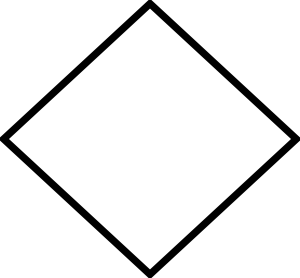 Square Diamond Shape Square Diamond Shape