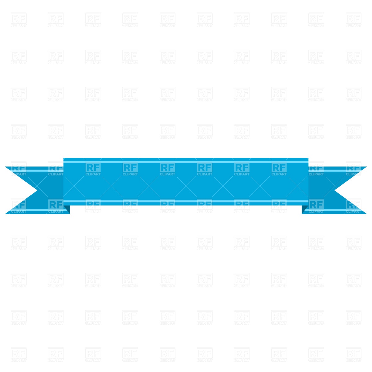 Straight Ribbon Banner Clip Art Straight Ribbon Banner Clip Art