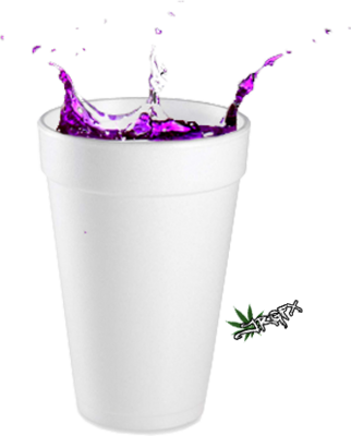 Styrofoam Lean Cup
