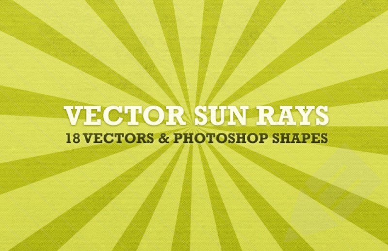 Sun Rays Vector