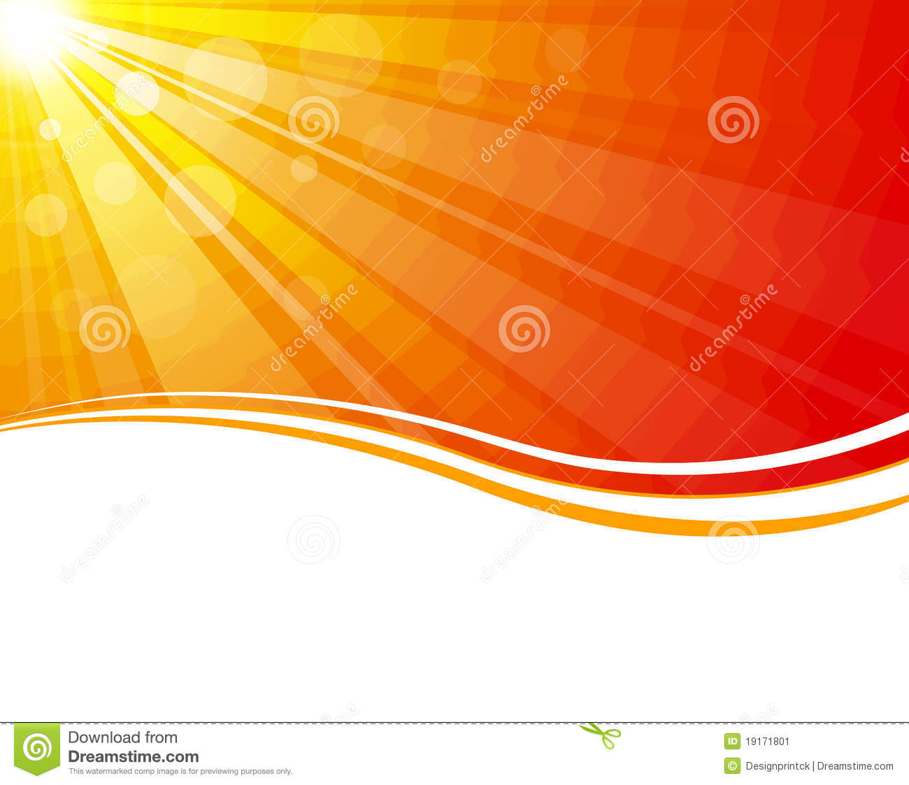 Sun Rays Vector