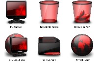 Windows Icons Red