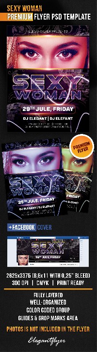 Women Free PSD Flyer Templates