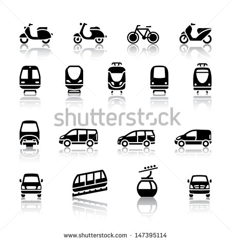 Transport Vector Icons Transport Vector Icons