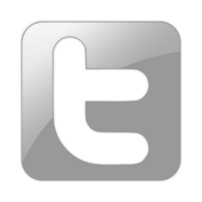 Twitter Logo Grey