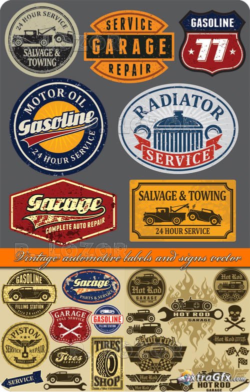 Vintage Automotive Signs