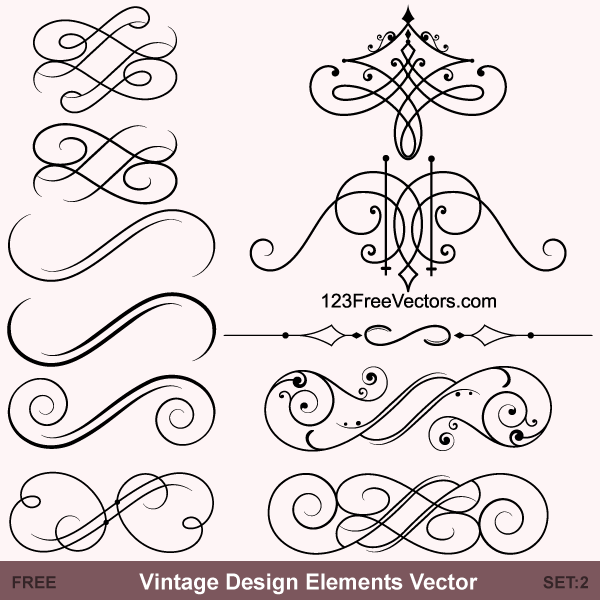 Vintage Wedding Borders Clip Art Free