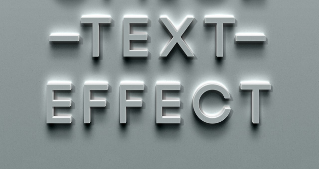 Wall Text Effects Photoshop
