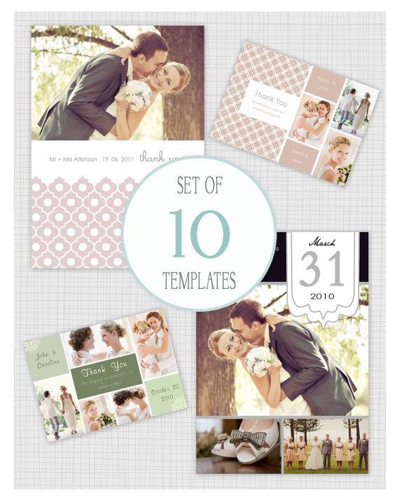 Wedding Thank You Card Template Wedding Thank You Card Template