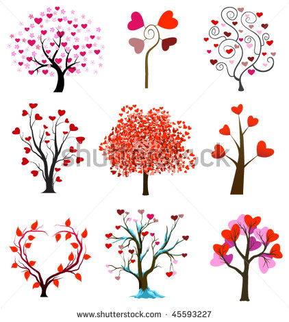 Wedding Tree Vector