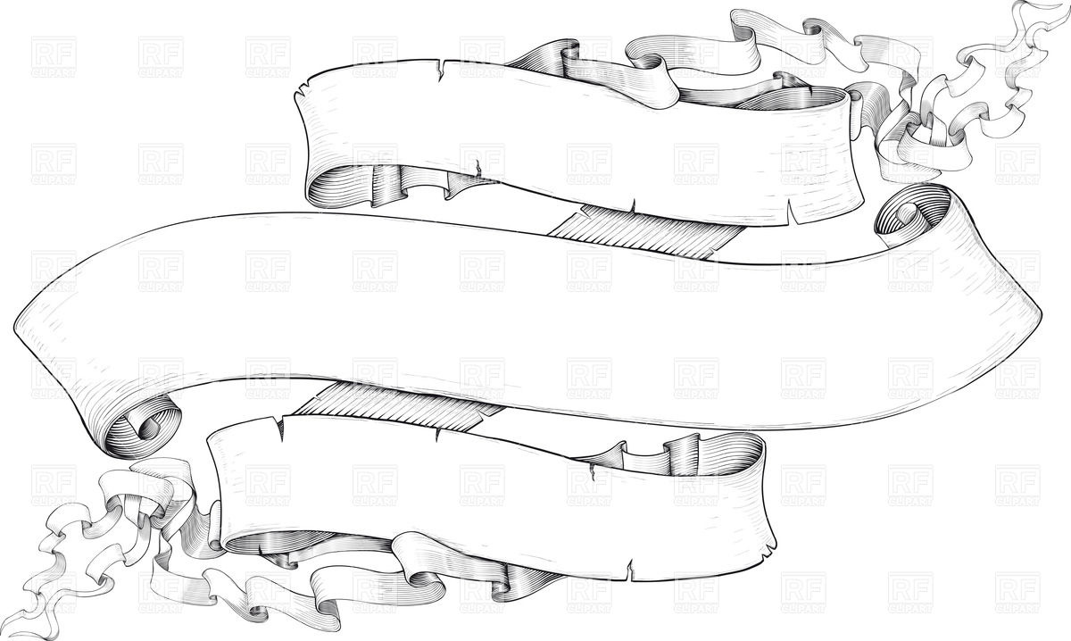White Ribbon Banner Clip Art White Ribbon Banner Clip Art