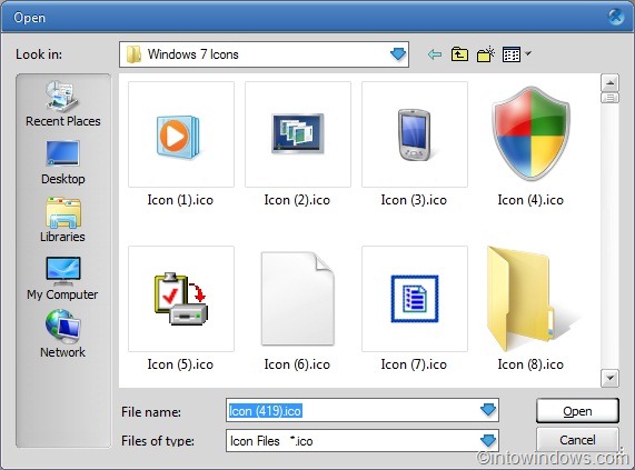 Windows 7 Drive Icons