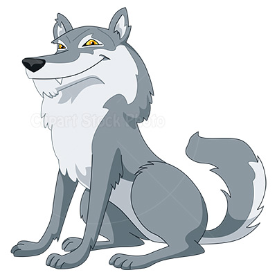 Wolves Cartoon Clip Art