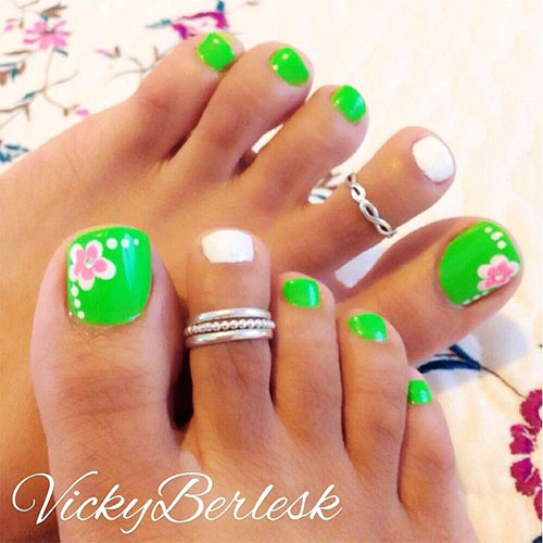 2015 Spring Toe Nail Designs