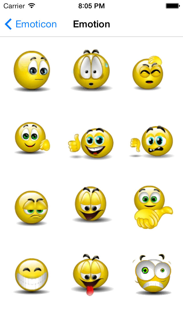 3D Animated Emoticons