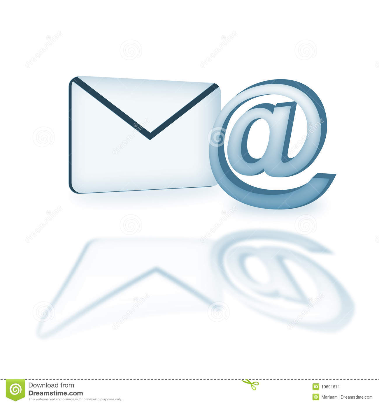 3D Email Icon