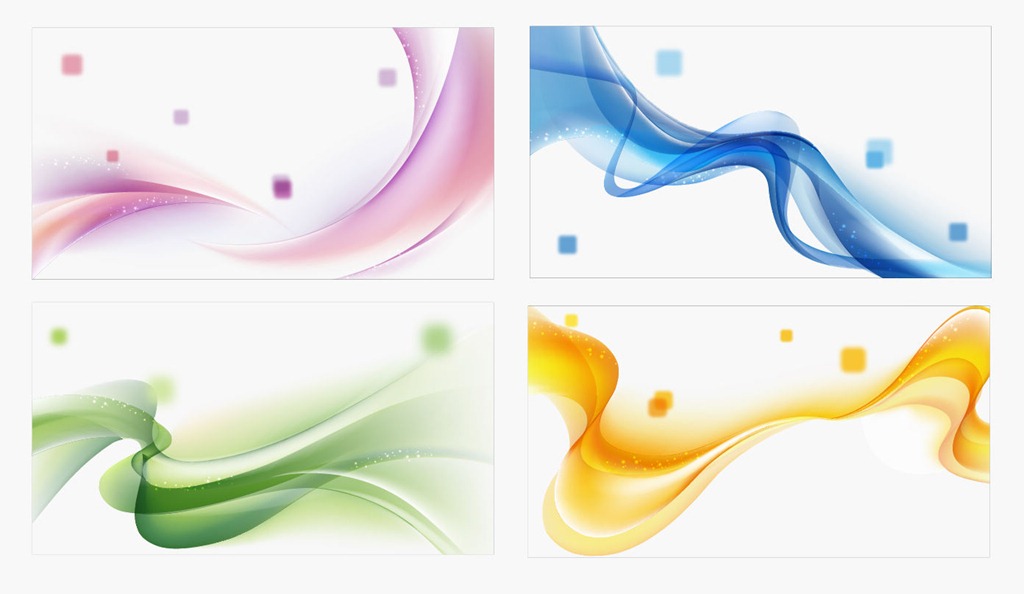 13 Photos of Colored Wave Vector