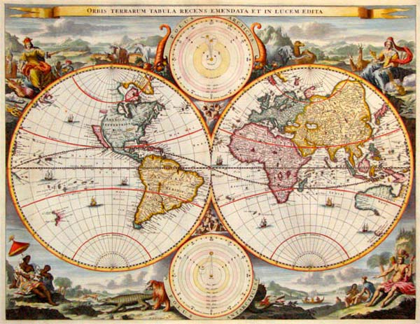 Antique World Map Antique World Map