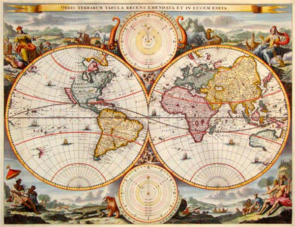 Antique World Map