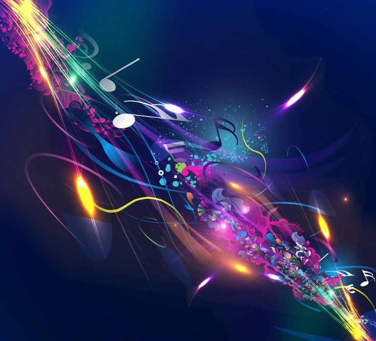 15 Free Abstract Music Designs Images